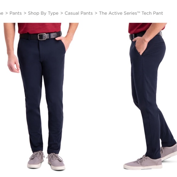haggar active series tech pants